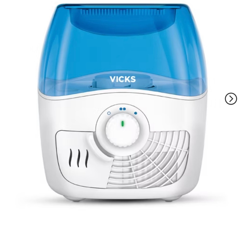 Vicks Blue and White Cool Mist Humidifier